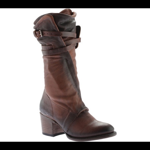 Steven Caden Boots Rust 